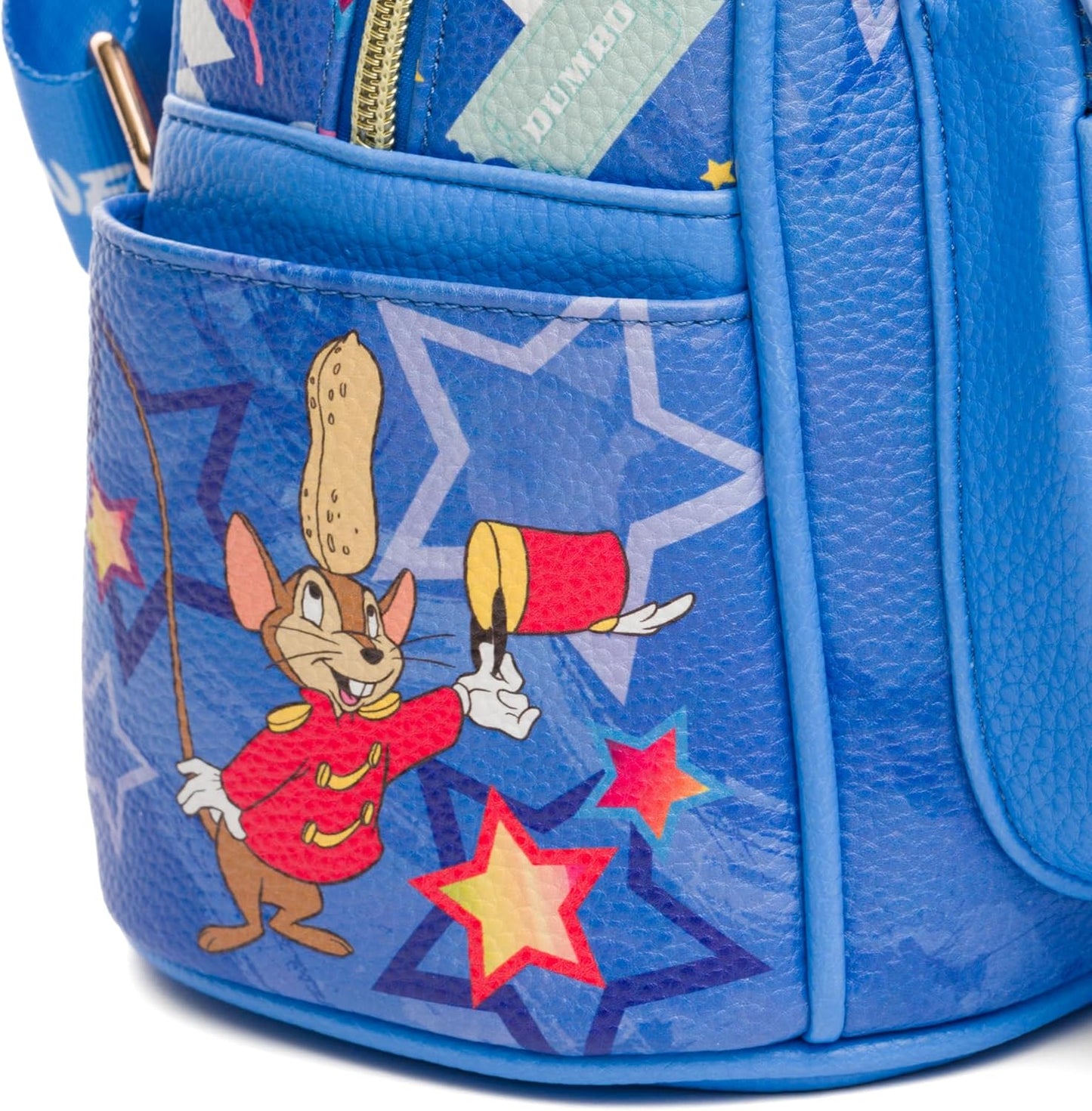 WondaPOP - Disney - Dumbo & Timothy Q. Mouse Circus - 11" Vegan Leather Fashion Mini Backpack