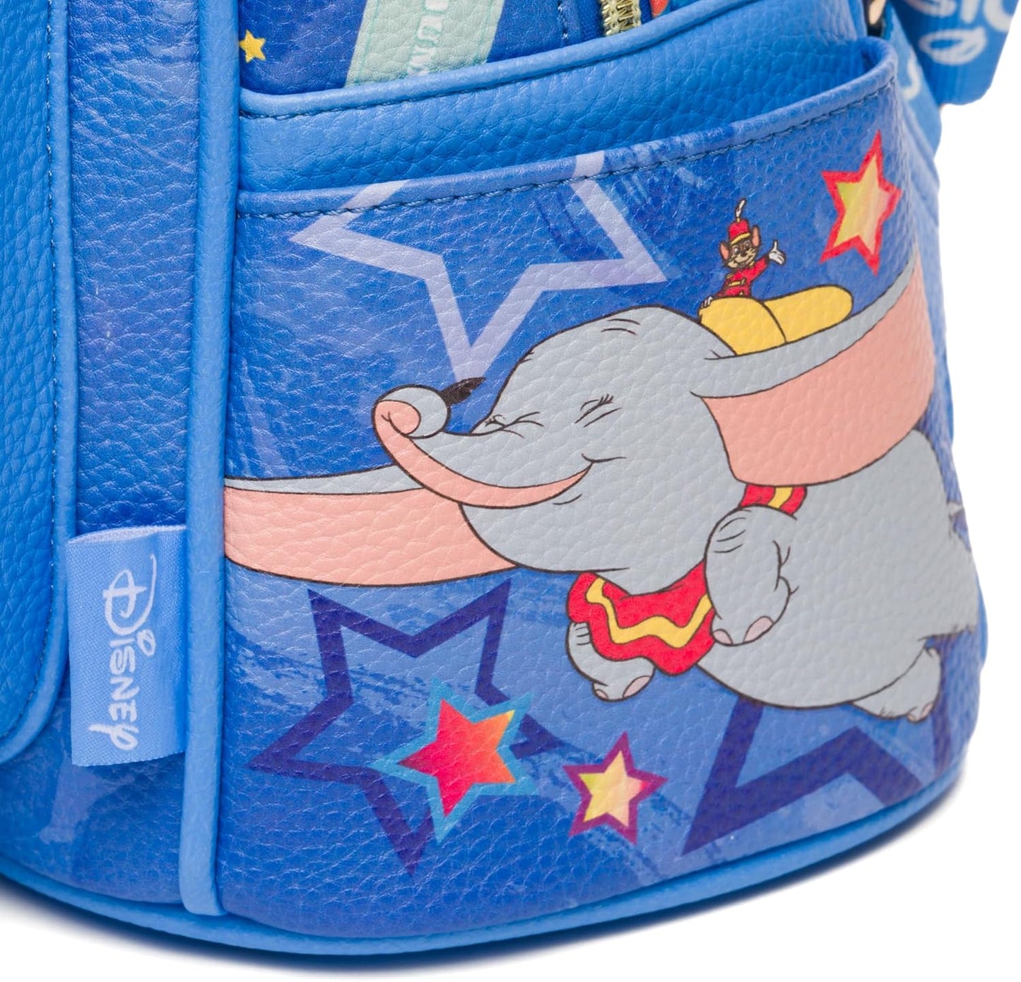 WondaPOP - Disney - Dumbo & Timothy Q. Mouse Circus - 11" Vegan Leather Fashion Mini Backpack