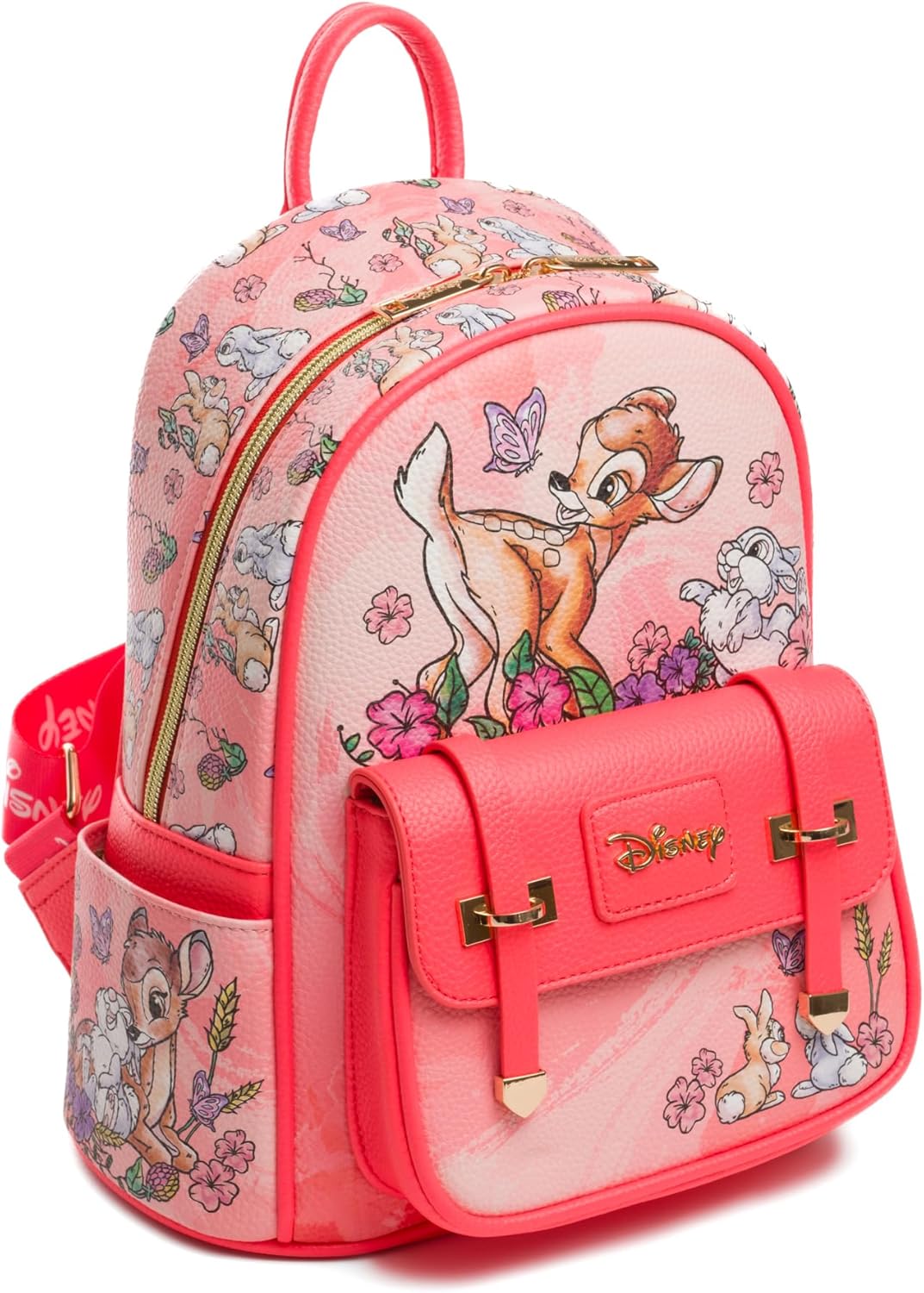WondaPOP - Disney - Bambi & Thumper - 11" Vegan Leather Fashion Mini Backpack