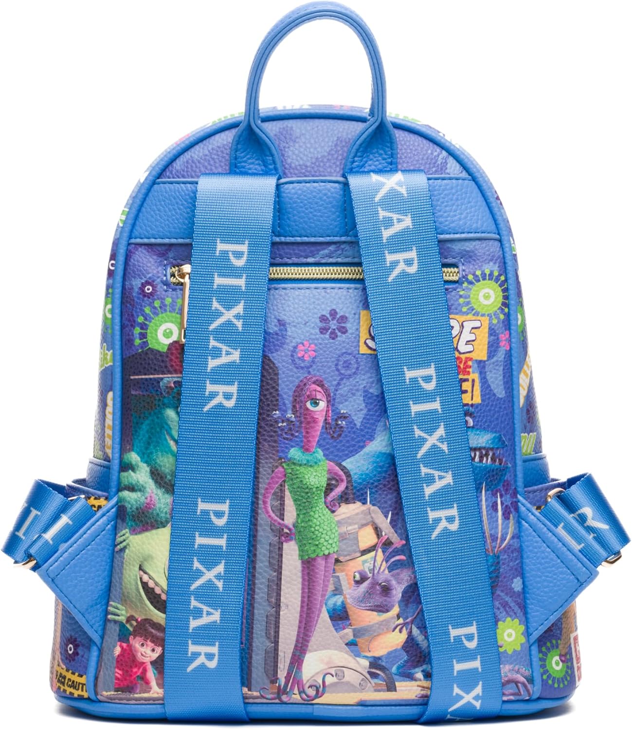 WondaPOP - Disney - Pixar Monsters Inc. Roz Got My Eye On You - 11" Vegan Leather Fashion Mini Backpack