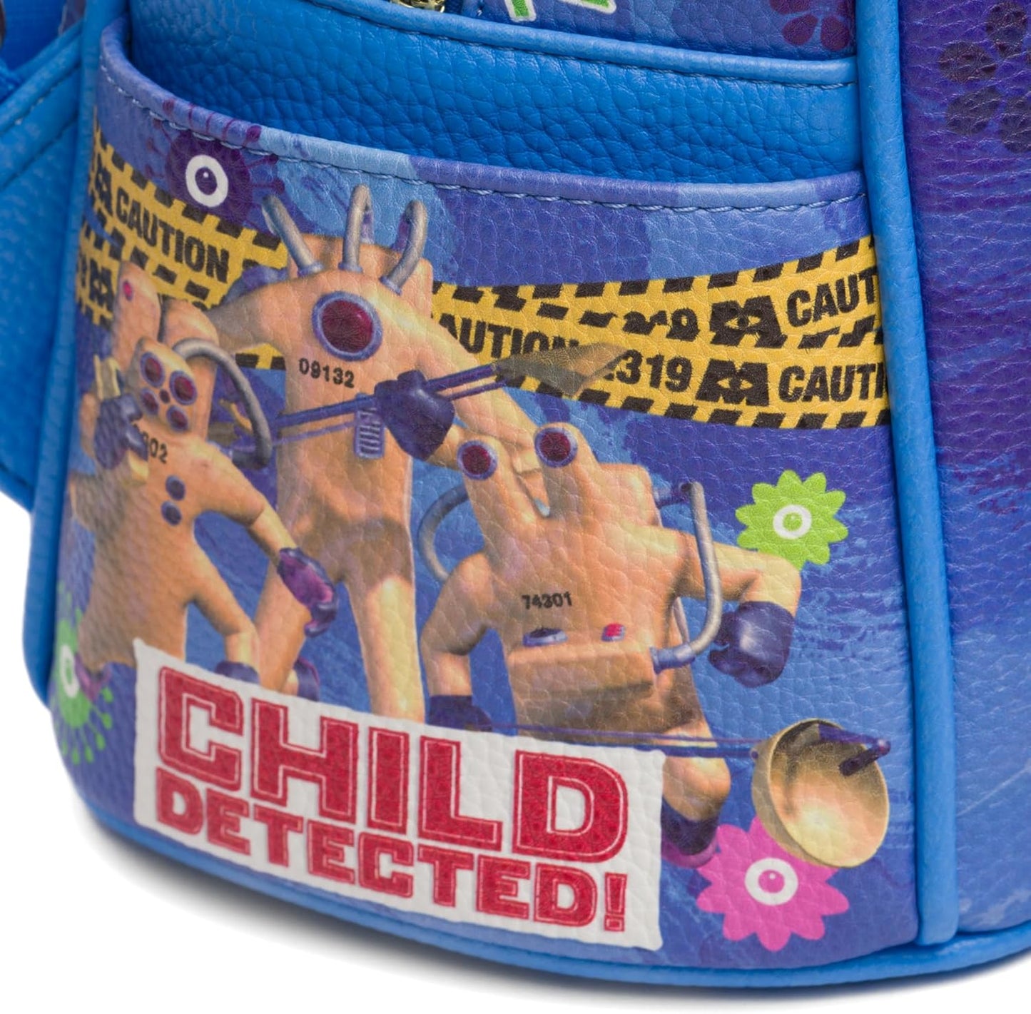 WondaPOP - Disney - Pixar Monsters Inc. Roz Got My Eye On You - 11" Vegan Leather Fashion Mini Backpack
