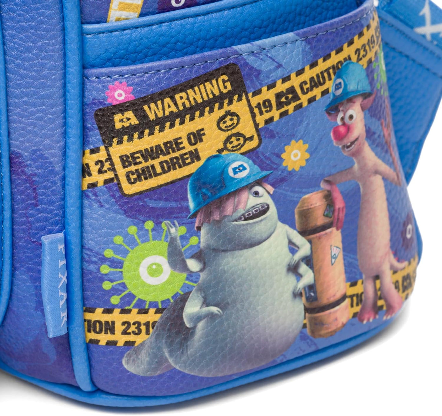 WondaPOP - Disney - Pixar Monsters Inc. Roz Got My Eye On You - 11" Vegan Leather Fashion Mini Backpack
