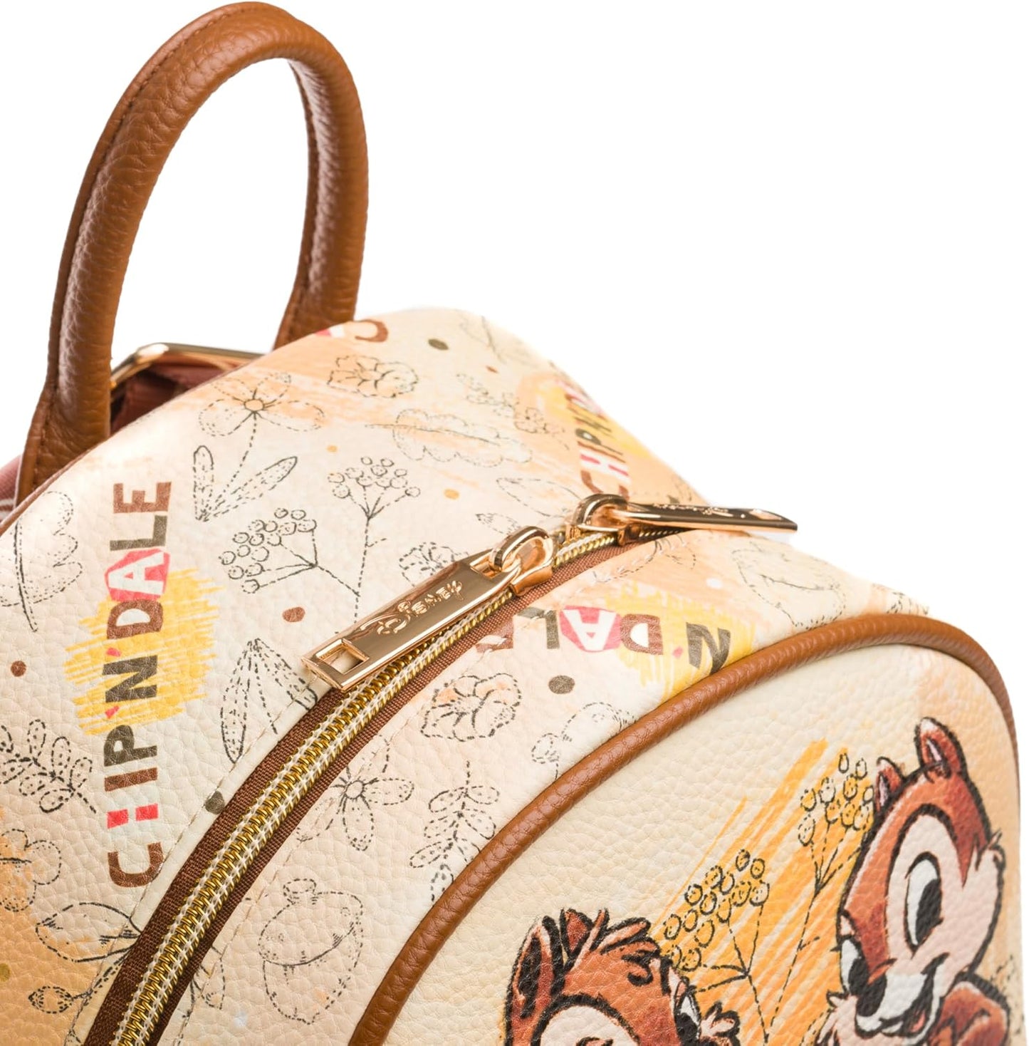 WondaPOP - Disney - Chip 'n Dale - 11" Vegan Leather Fashion Mini Backpack
