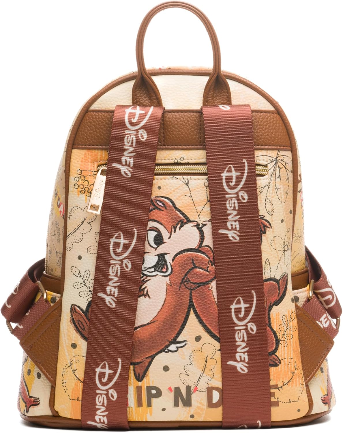 WondaPOP - Disney - Chip 'n Dale - 11" Vegan Leather Fashion Mini Backpack