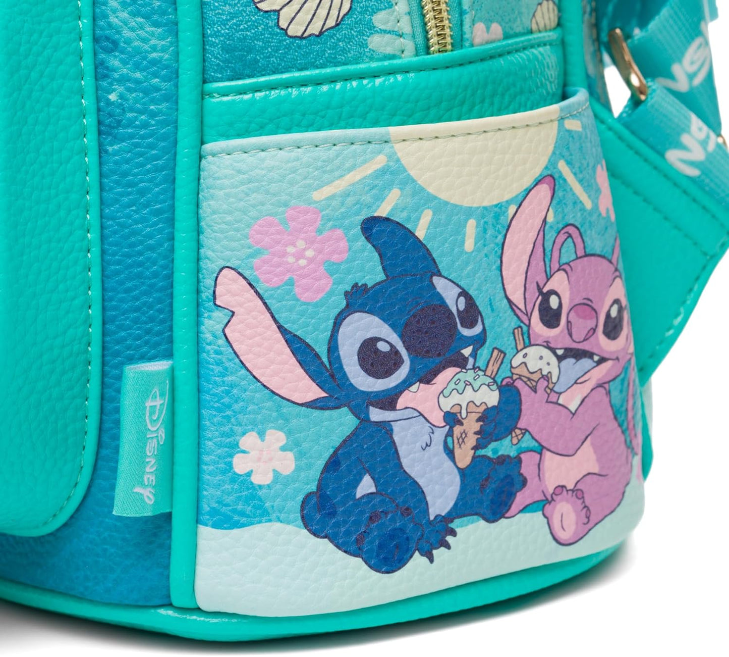 WondaPOP - Disney - Lilo & Stitch - Scrump - 11" Vegan Leather Fashion Mini Backpack