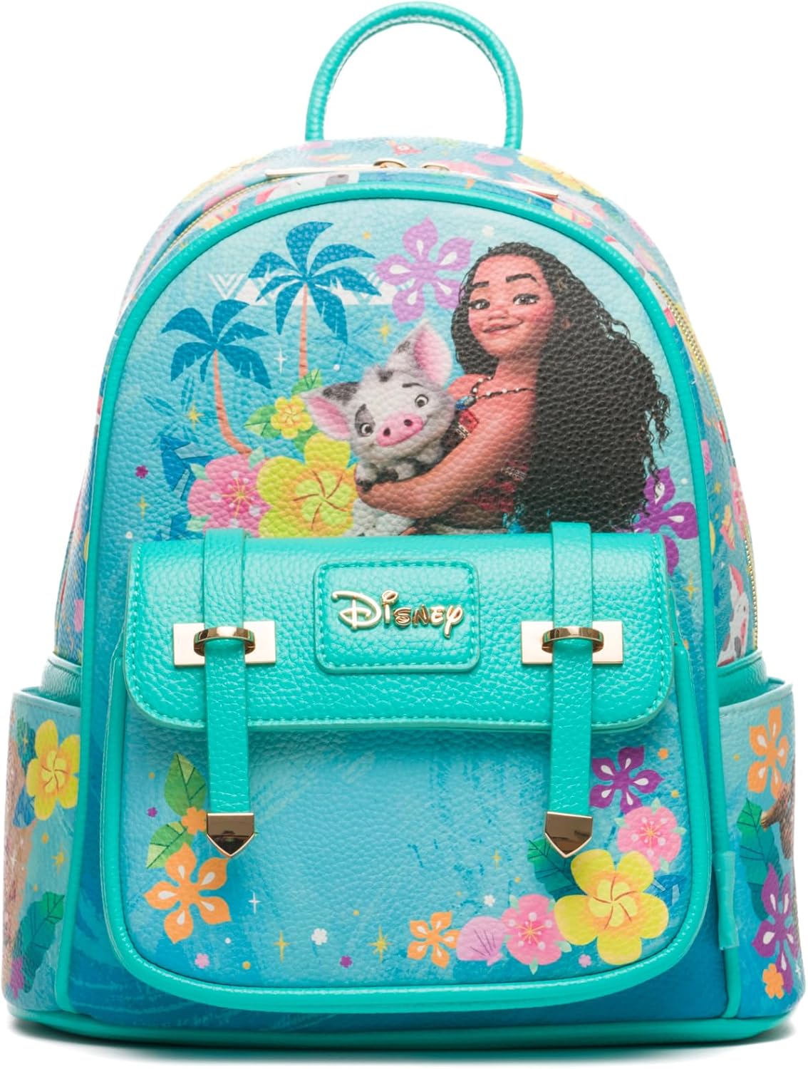 WondaPOP - Disney - Moana Island Vibe - 11" Vegan Leather Fashion Mini Backpack