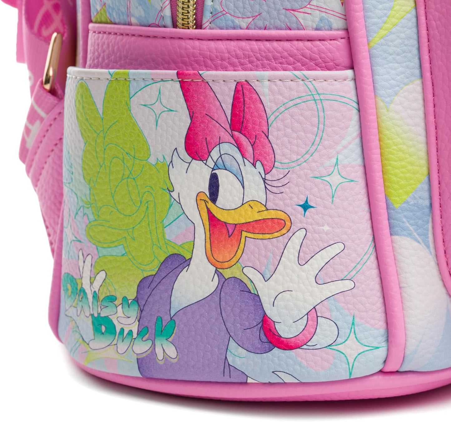 WondaPOP - Disney - Minnie Mouse Bow Era - 11" Vegan Leather Fashion Mini Backpack