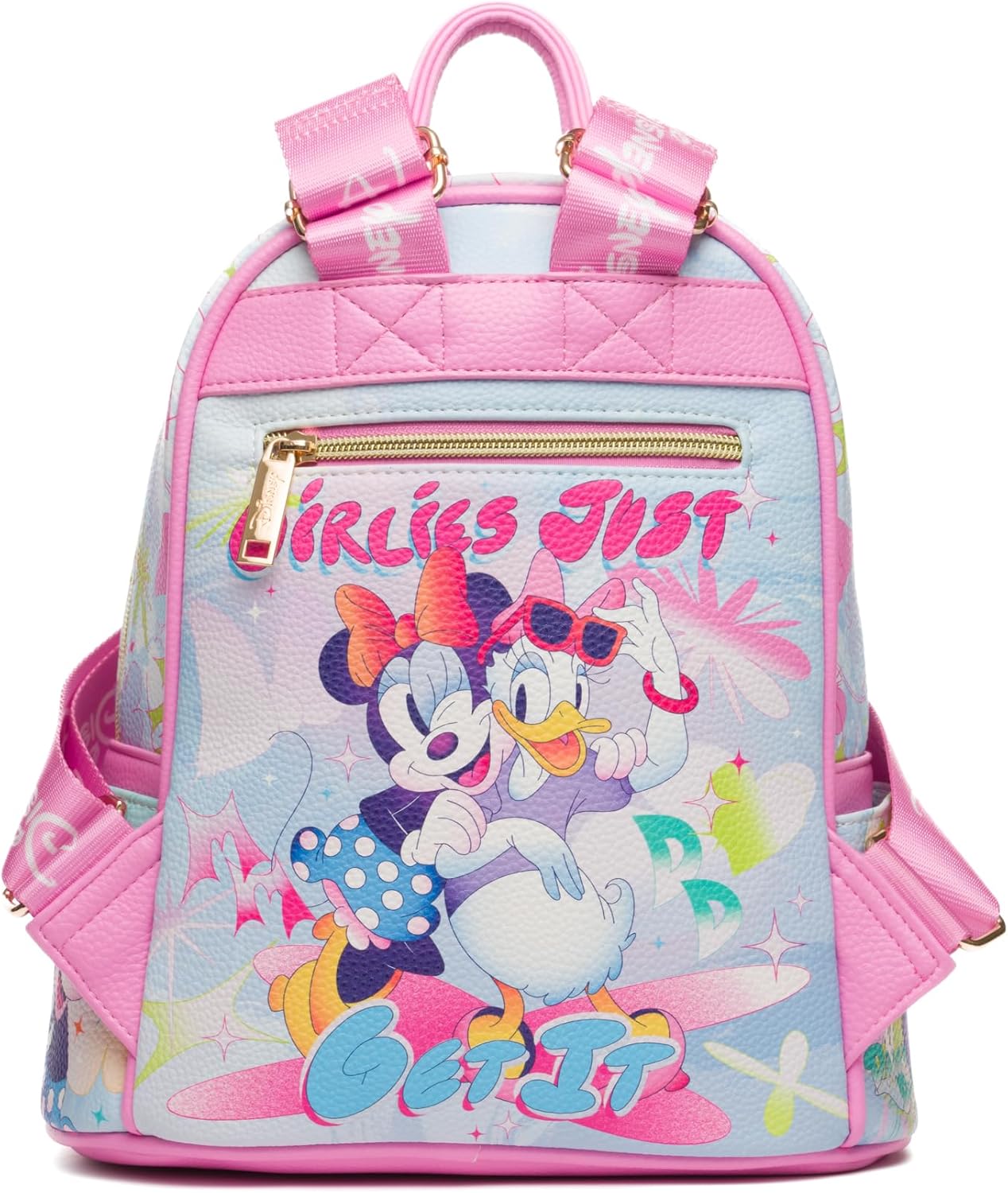 WondaPOP - Disney - Minnie Mouse Bow Era - 11" Vegan Leather Fashion Mini Backpack