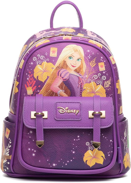 WondaPOP - Disney - Tangled Rapunzel - 11" Vegan Leather Fashion Mini Backpack