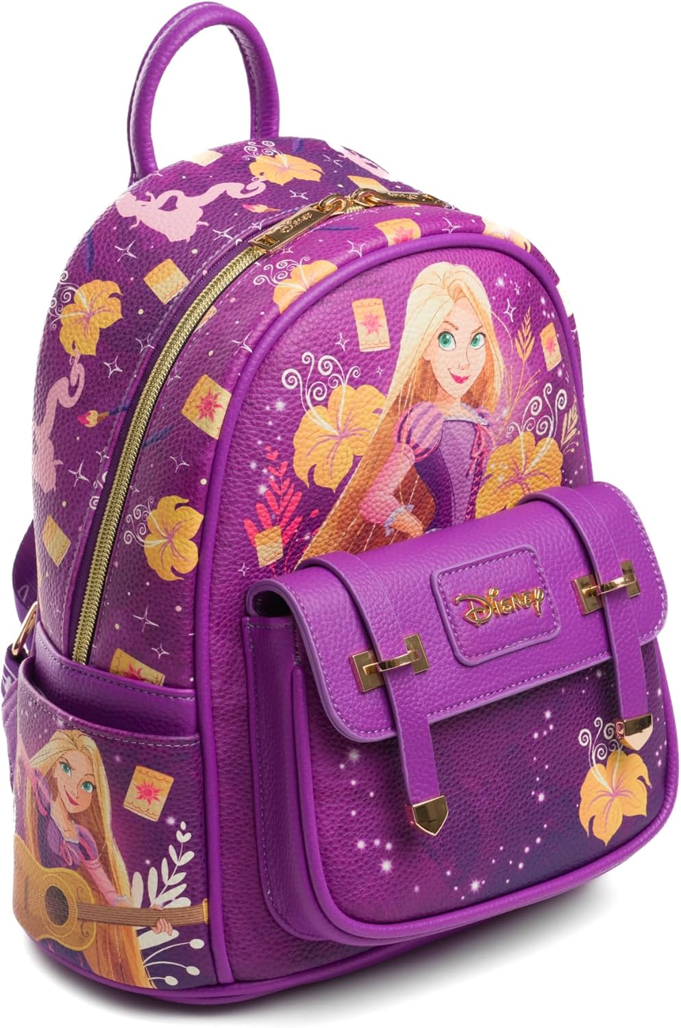 WondaPOP - Disney - Tangled Rapunzel - 11" Vegan Leather Fashion Mini Backpack