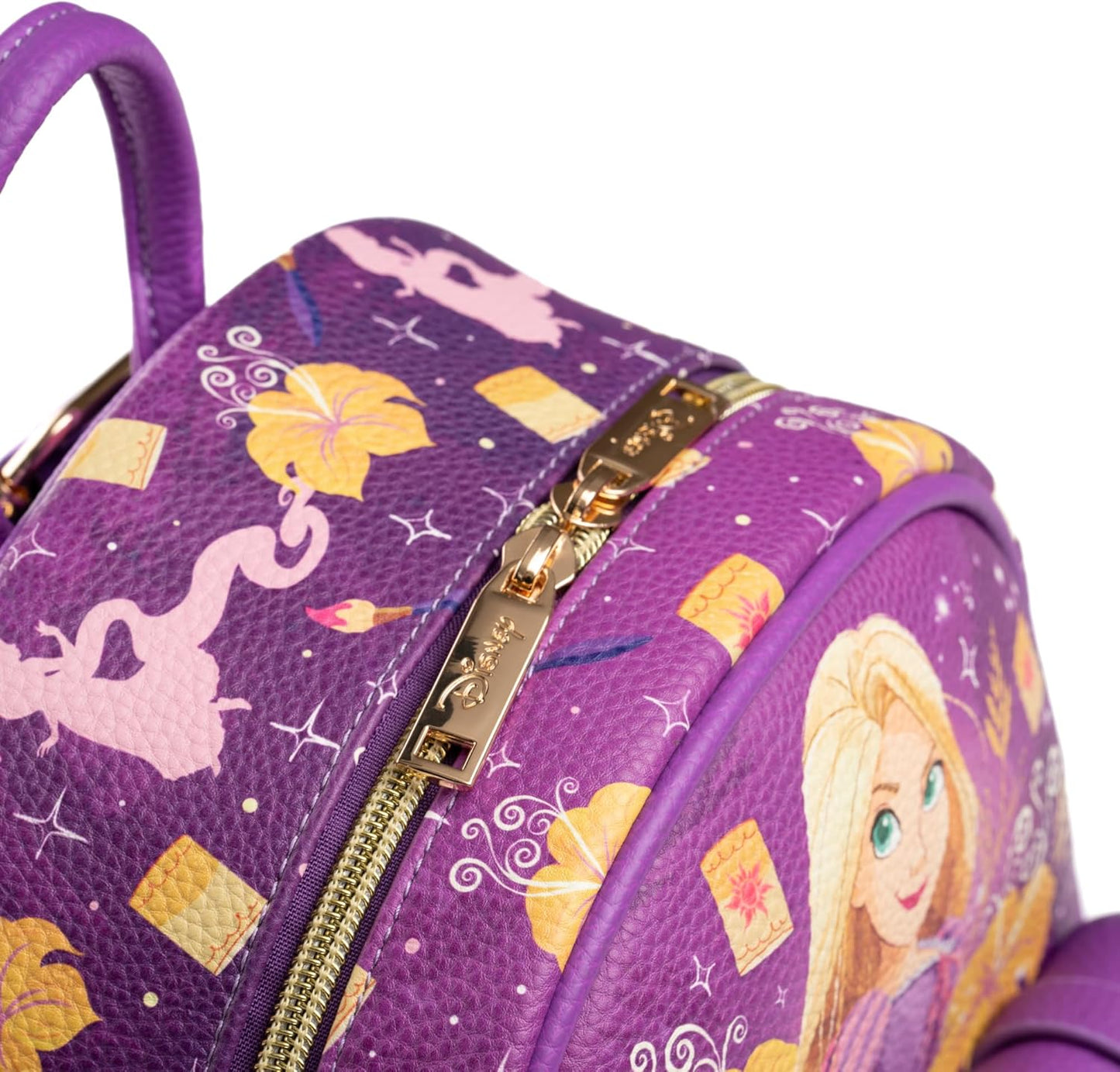 WondaPOP - Disney - Tangled Rapunzel - 11" Vegan Leather Fashion Mini Backpack
