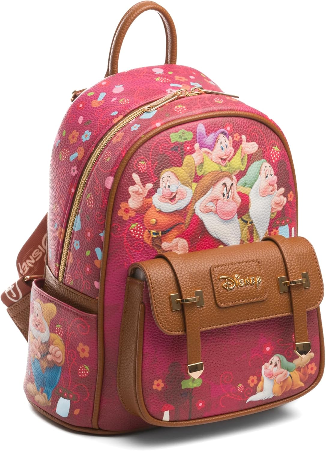 WondaPOP - Disney - Snow White & The Seven Dwarfs - 11" Vegan Leather Fashion Mini Backpack
