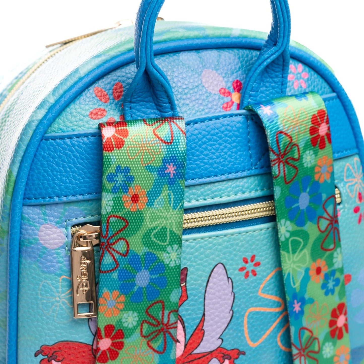 WondaPOP - Disney - Lilo & Stitch - Leroy & Stitch Lets Get Wild - 11" Vegan Leather Fashion Mini Backpack