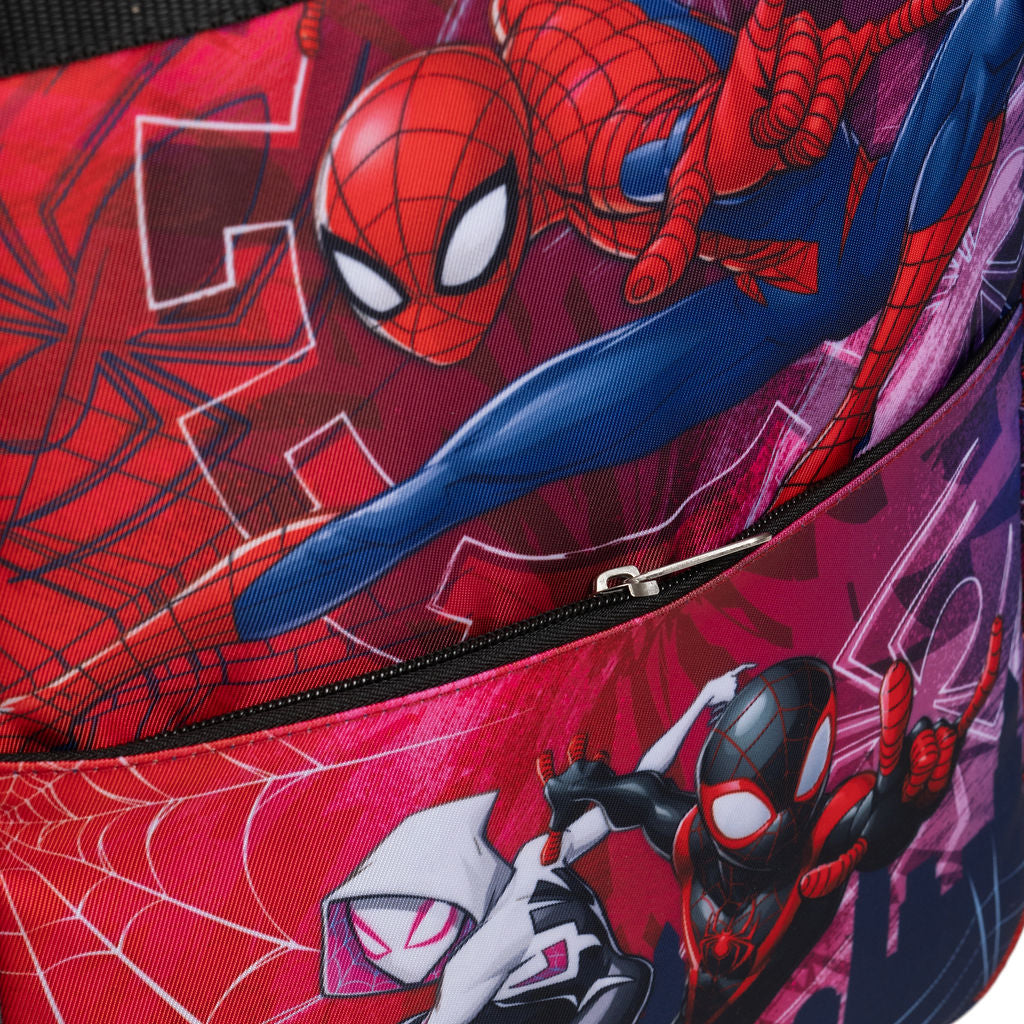 Disney - Wondapop - Marvel Spider-Man - 15.5” Nylon Backpack - Kids School Bag with Laptop Sleeve & Pockets