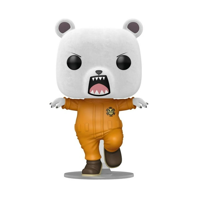 Funko POP! : One Piece - Bepo Bear Flocked Collectible Vinyl Figure (AAA Anime Exclusive)