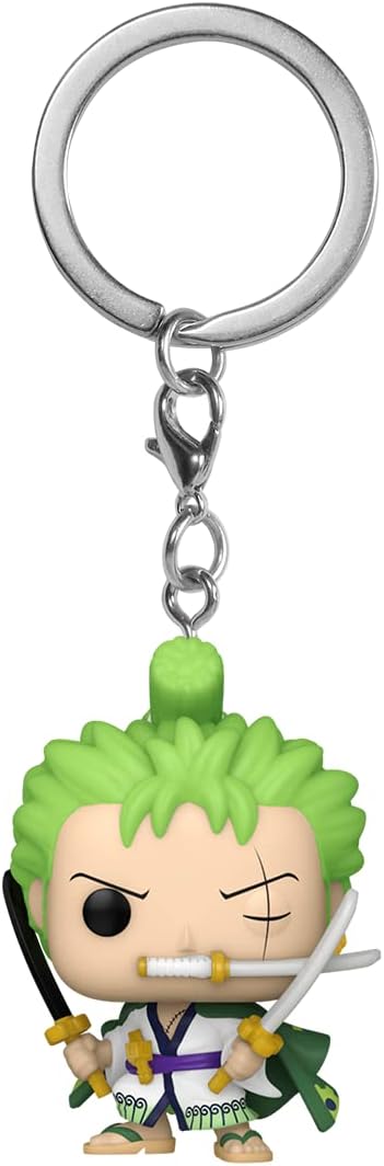 Funko Pocket Pop! One Piece - Roronoa Zoro Collectible Keychain