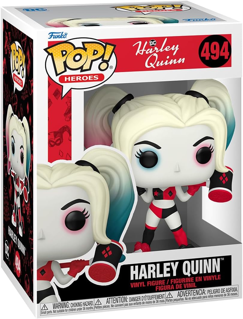 Funko POP! : Heroes: DC - Harley Quinn Collectible Vinyl Figure