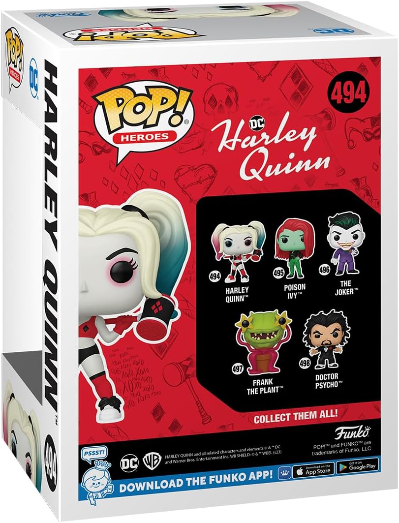 Funko POP! : Heroes: DC - Harley Quinn Collectible Vinyl Figure