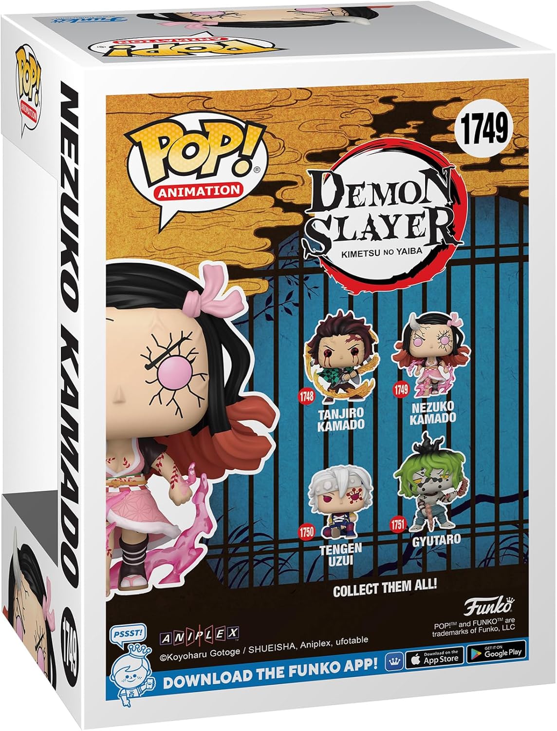 Funko Pop! Demon Slayer - Nezuko Kamado - (Demon Form) #1749 Collectible Vinyl Figure