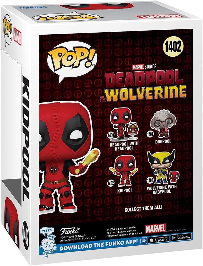 Funko POP! : Deadpool & Wolverine; Kidpool #1402 Collectible Vinyl Figure