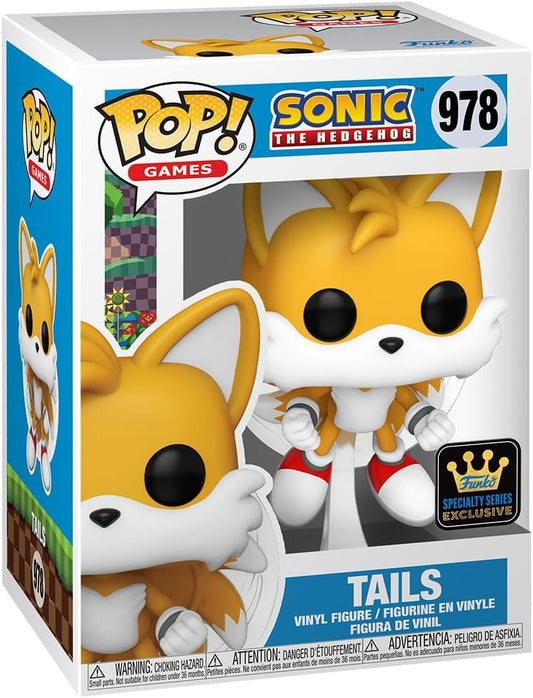 Funko POP! : Sonic the Hedgehog - Tails Flying #978 Specialty Series Collectible Vinyl Figure