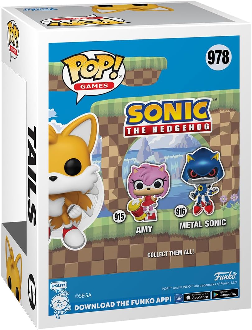 Funko POP! : Sonic the Hedgehog - Tails Flying #978 Specialty Series Collectible Vinyl Figure