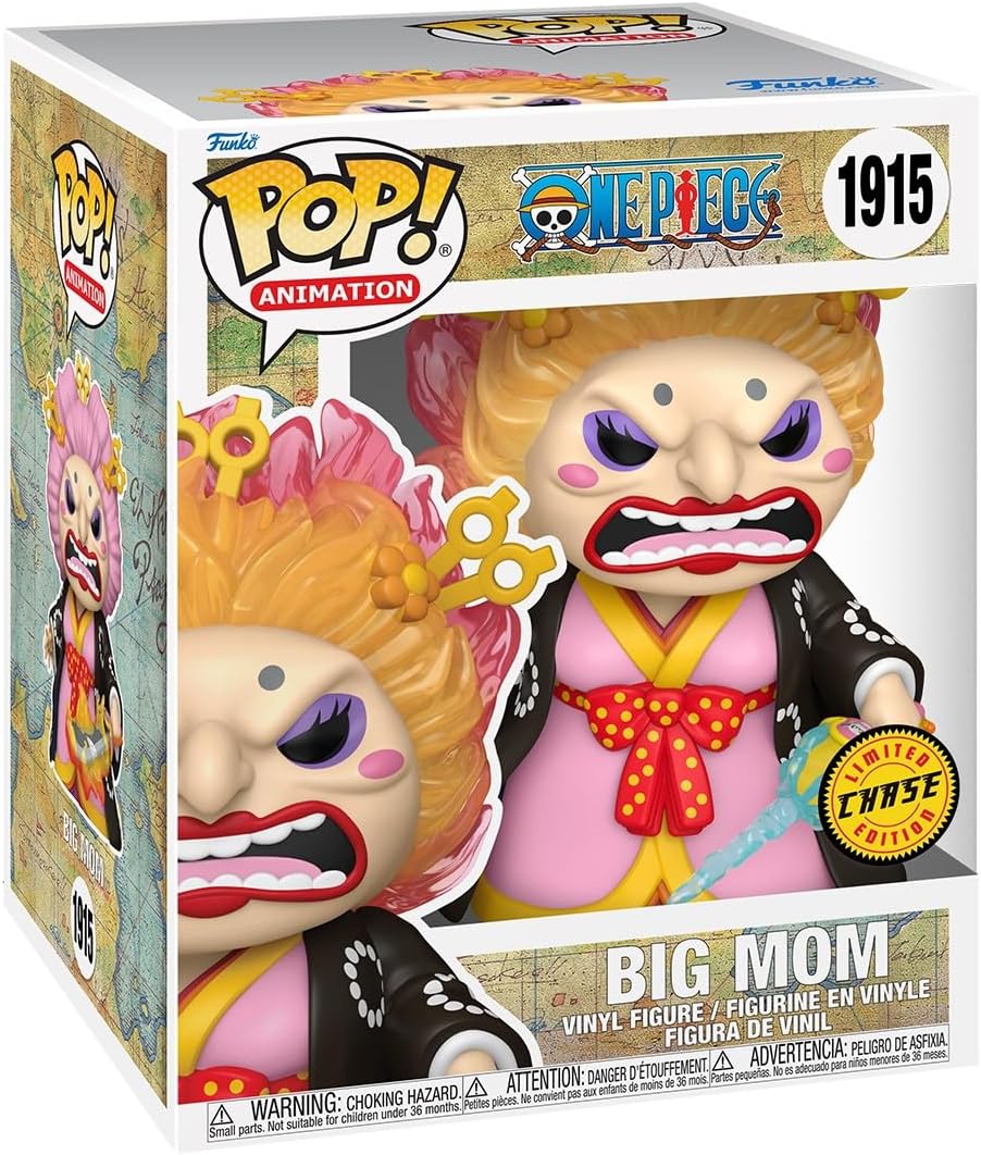 Funko POP! : One Piece - *Chase* Big Mom (Kimono) Super 6 3/4-Inch Collectible Vinyl Figure