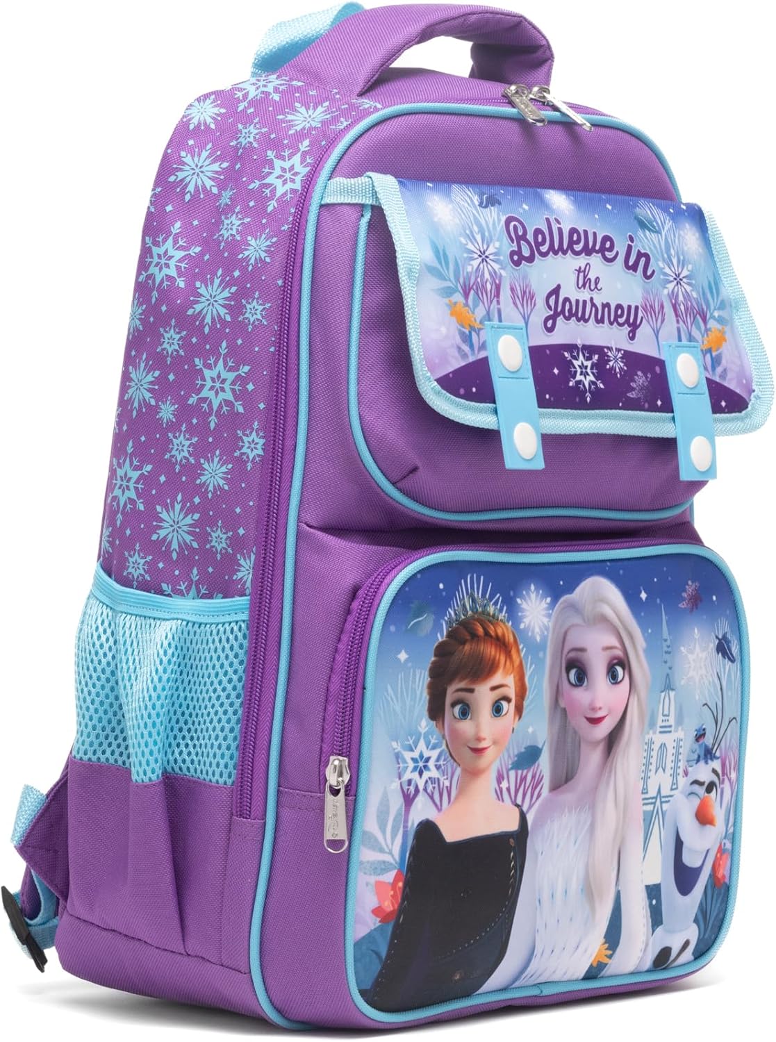 Ruz - Frozen (Elsa & Anna) Large School backpack with Padded Back and Adjustable Straps