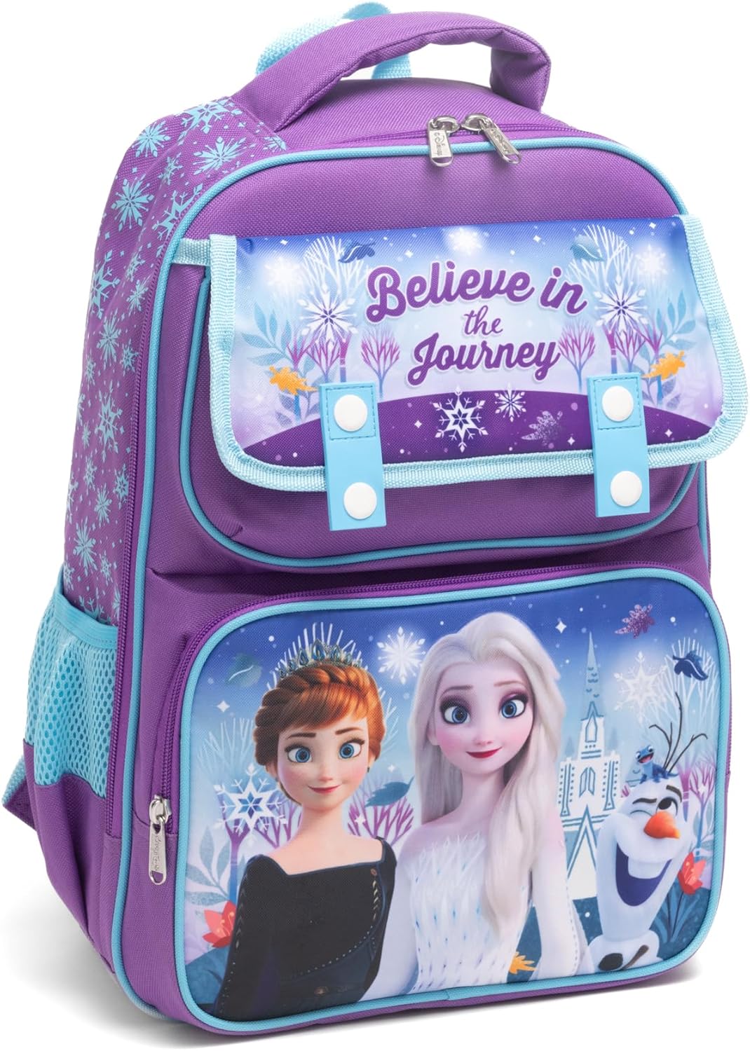 Ruz - Frozen (Elsa & Anna) Large School backpack with Padded Back and Adjustable Straps