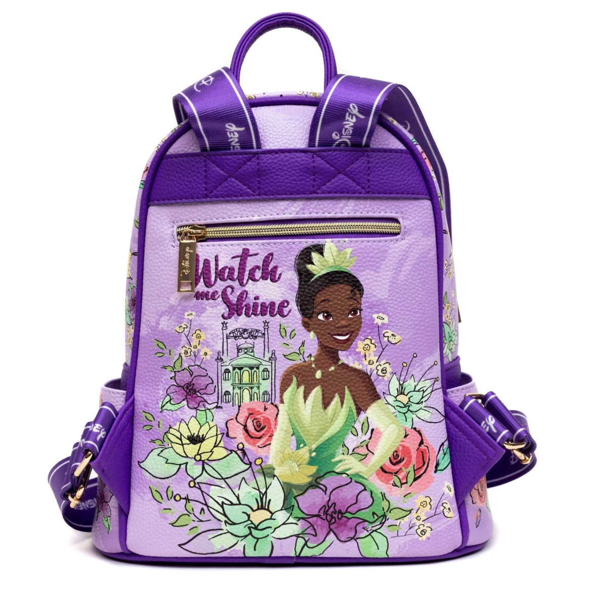 WondaPOP - The Princess and The Frog Beauty & Grace 11 Inch Vegan Leather Mini Backpack