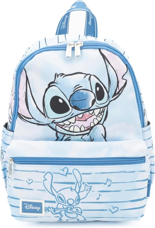 WondaPOP - Disney - Stitch - Daypack Junior Nylon (13 inch) Mini Backpack