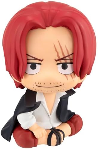 MegaHouse: One Piece - Shanks with Mini Pouch Lookup Series Statue Collectible Vinyl Figure