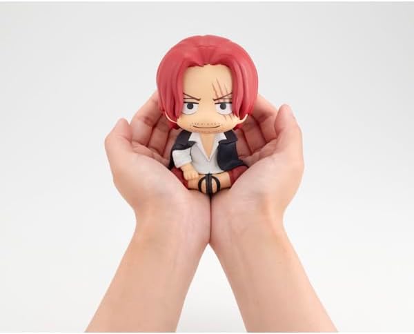 MegaHouse: One Piece - Shanks with Mini Pouch Lookup Series Statue Collectible Vinyl Figure