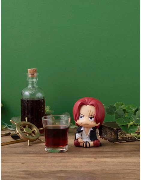 MegaHouse: One Piece - Shanks with Mini Pouch Lookup Series Statue Collectible Vinyl Figure