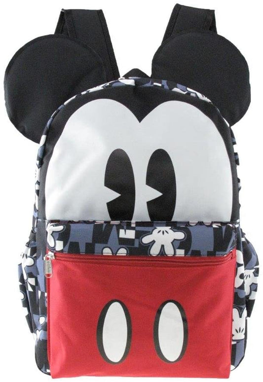 Disney Mickey Mouse 16" 3-D Style School Backpack - GTE Zone
