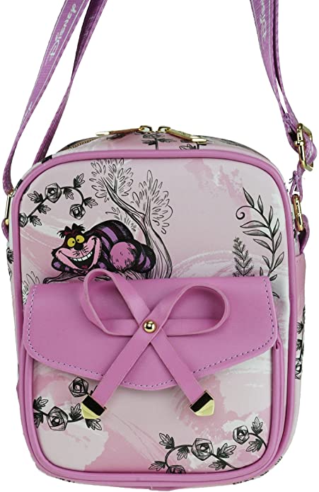 Mini - Cheshire Cat - Vegan Mini 8" leather Crossbody/Shoulder Bag