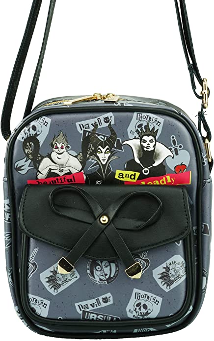 Mini - Villains - Vegan Mini 8" leather Crossbody/Shoulder Bag