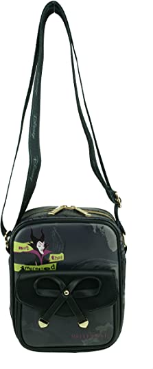 Mini - Maleficent - Vegan Mini 8" leather Crossbody/Shoulder Bag