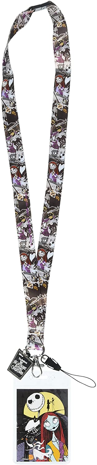 Disney The Nightmare Before Christmas - Jack & Sally Lanyard - GTE Zone