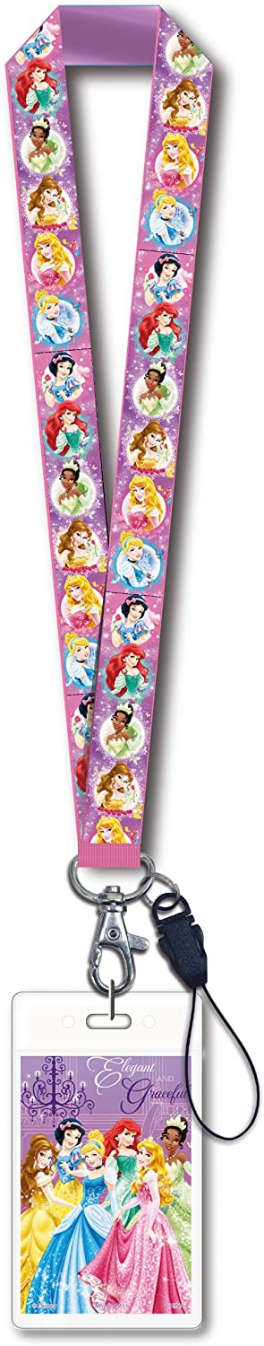 Disney 6 Princess Lanyard - GTE Zone
