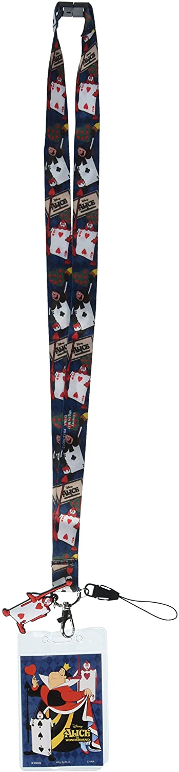 Disney Alice in Wonderland - Red Queen Lanyard - GTE Zone
