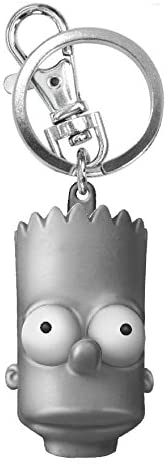 Fox The Simpsons Pewter Head Keyring - Bart