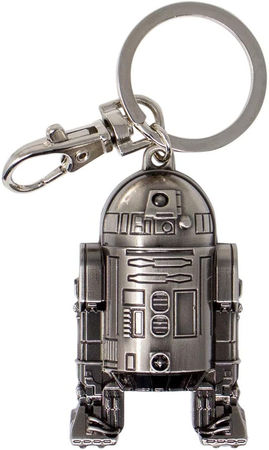 Disney Star Wars R2-D2 Pewter Key Ring - GTE Zone
