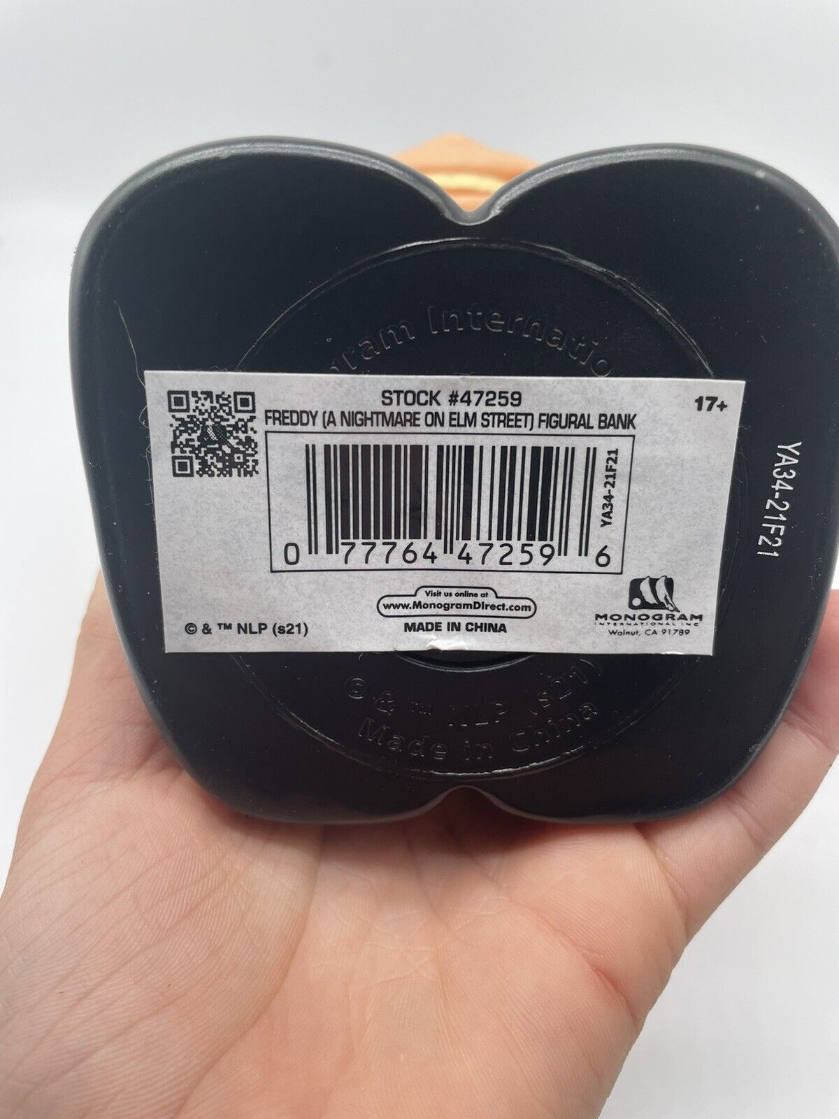 Halloween - Freddy - Figural PVC Bust Bank