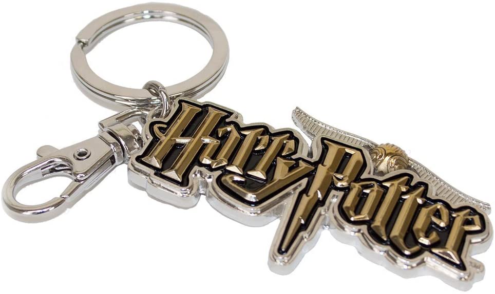 HARRY POTTER Logo Pewter Key Ring - GTE Zone