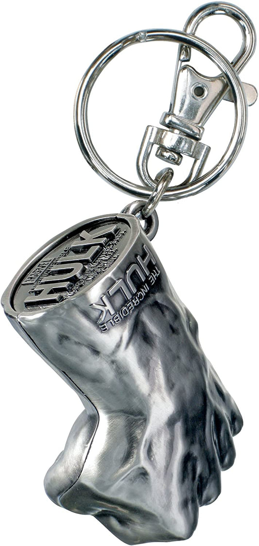 Marvel Hulk Fist Pewter Key Ring, Grey-light - GTE Zone