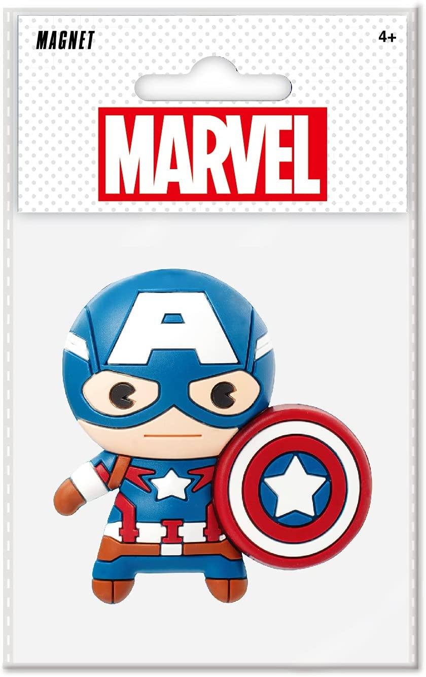 Disney - Captain America - 3D Foam Magnet