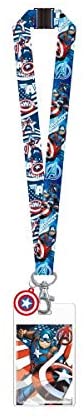 Disney Marvel - Captain America Lanyard - GTE Zone