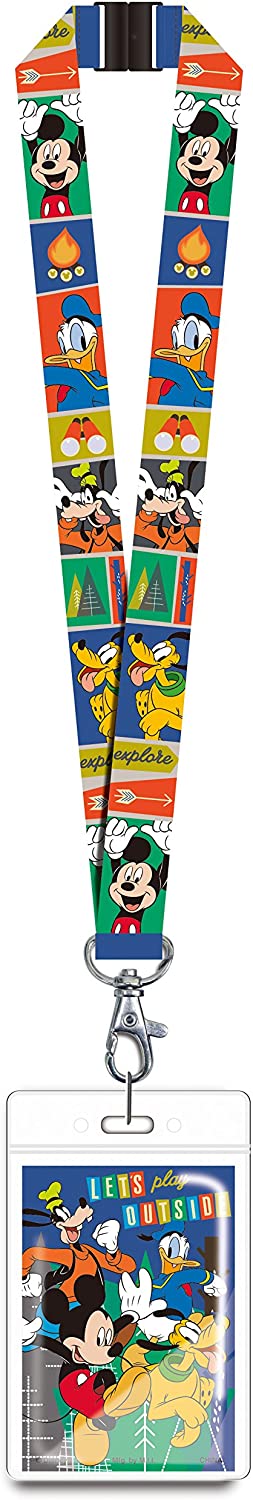 Disney Mickey & Gang Lanyard - GTE Zone