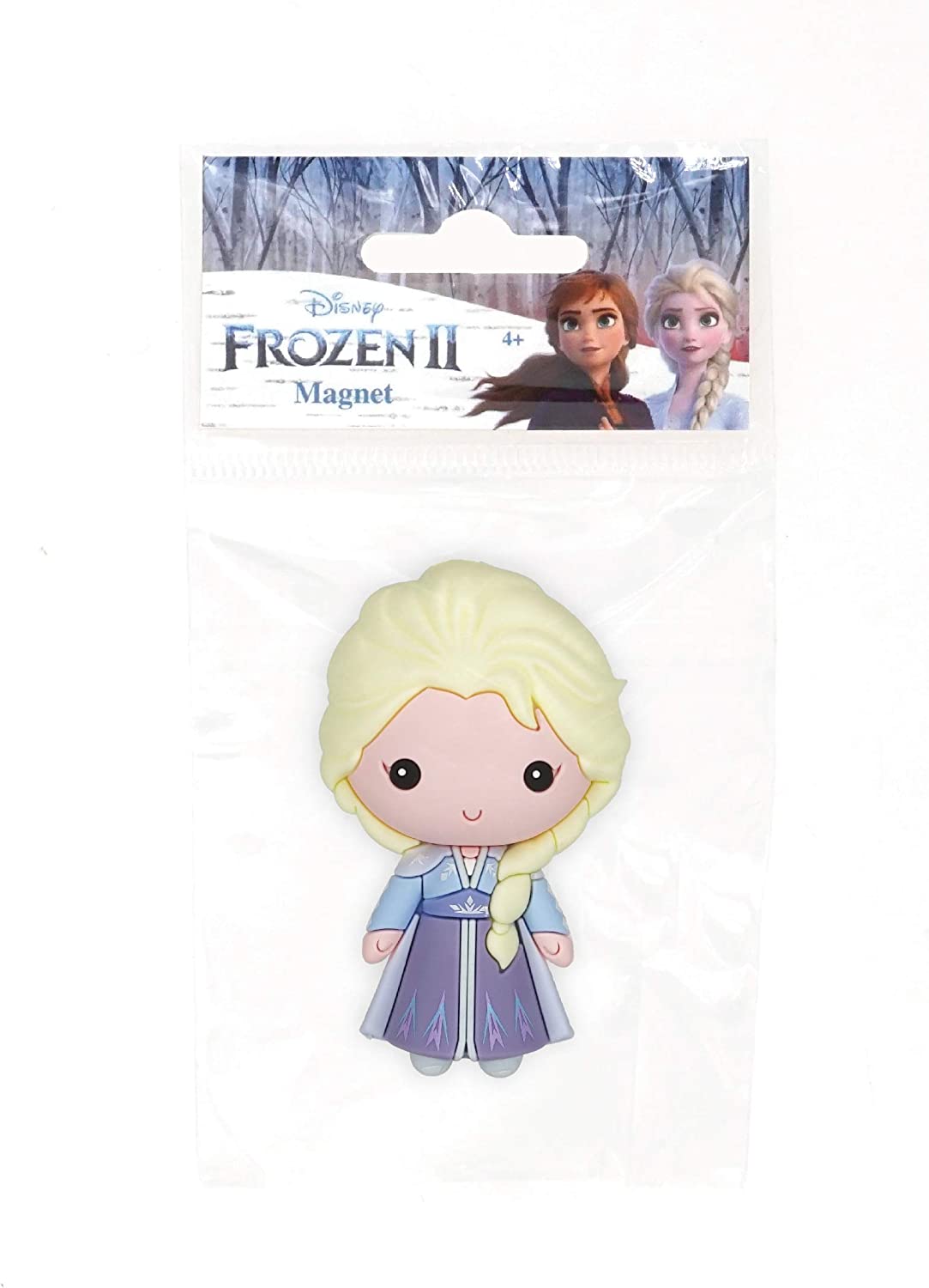 Disney - Frozen 2 - Elsa in Blue Dress - PVC Soft Touch 3D Foam Magnet